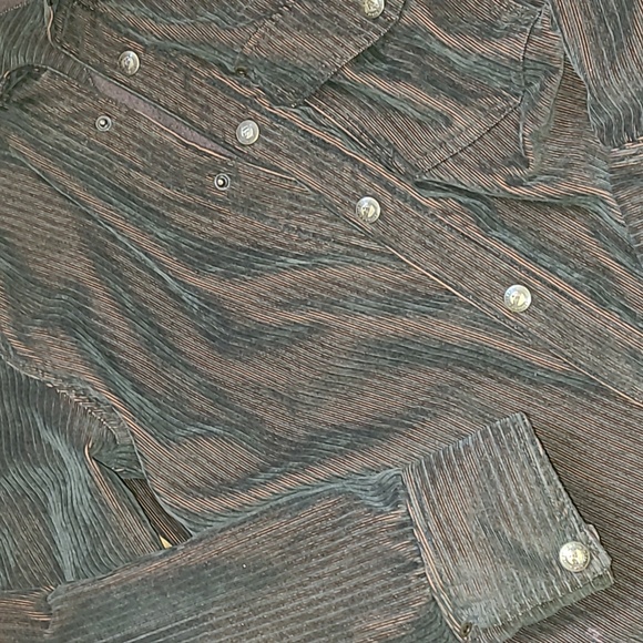 Mens small KAVU brown jacket snap up - Picture 7 of 8